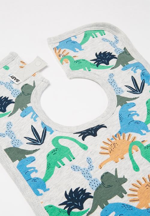 Cotton On - Bundle long sleeve zip romper, legging & bib - multi