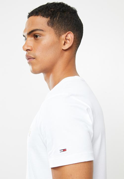 Tommy Hilfiger - Tjm chest logo tee - white