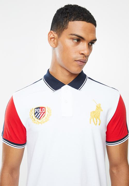 POLO - Nikos fashion up custom fit golfer - white