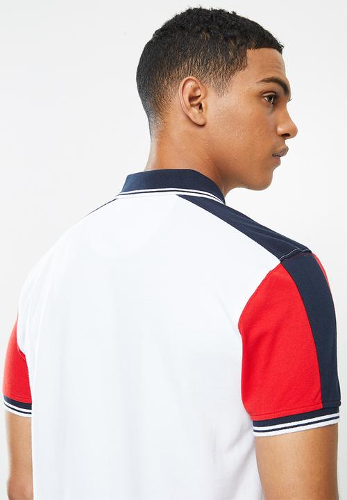 POLO - Nikos fashion up custom fit golfer - white