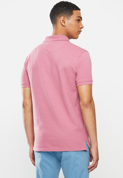POLO - Carter custom fit pique golfer - pink