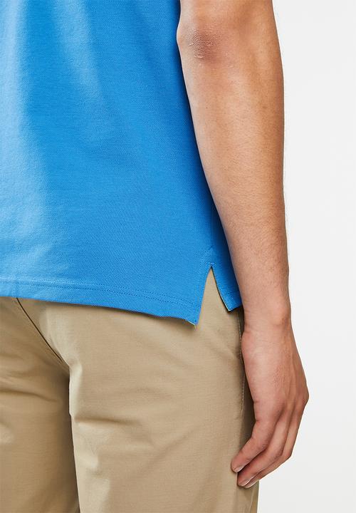 POLO - Carter custom fit pique golfer - blue