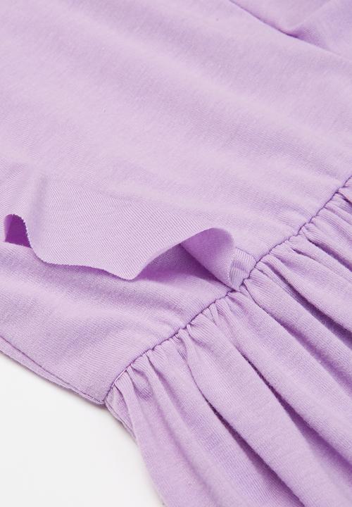 Pop Candy - Frill detail dress - purple