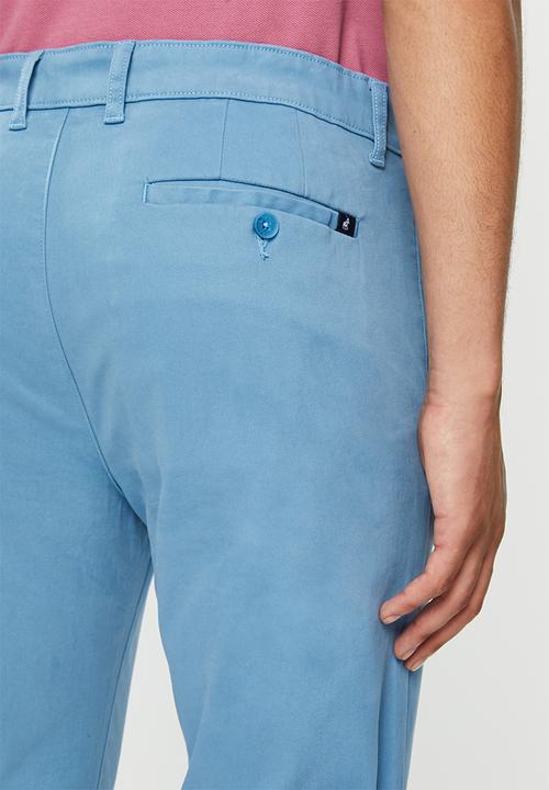 POLO - Milan perfect chino straight fit chino - blue