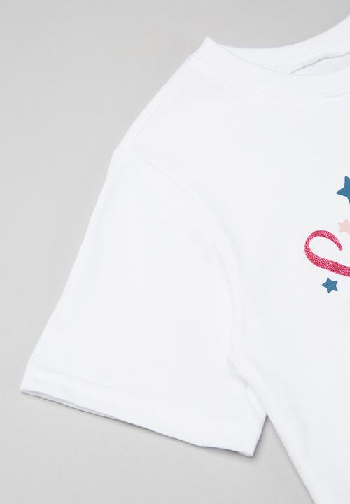 Pop Candy - Girls skate graphic tee - white 