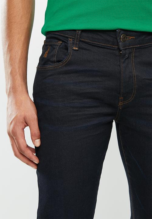 POLO - Polo pjc London slim leg denim - dark blue