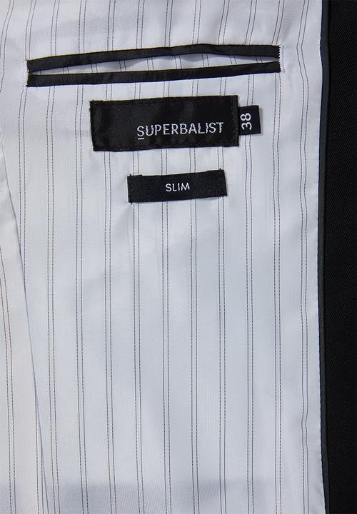 Superbalist - Soho slim fit  blazer - black