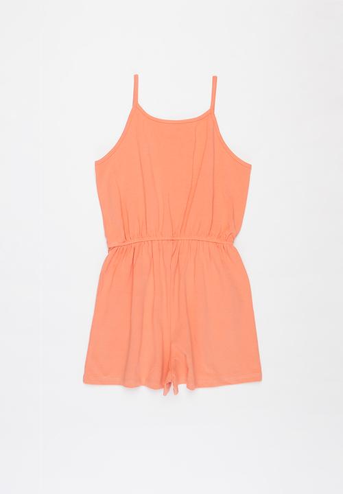 SISSY BOY - Make it happen playsuit - coral