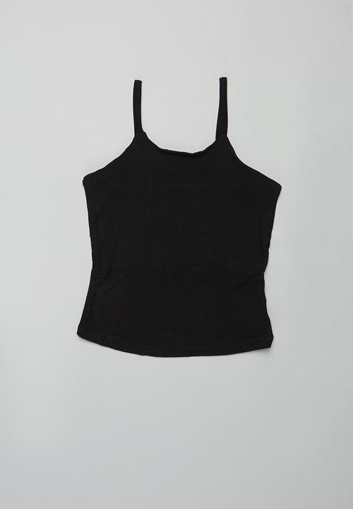 Superbalist - 2 Pack cami - black & white