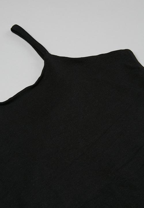 Superbalist - 2 Pack cami - black & white