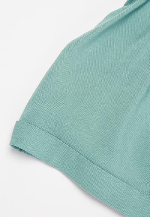 Rebel Republic - Girls elasticated waistband shorts - green