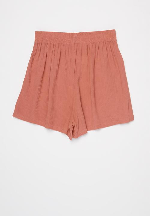 Rebel Republic - Easy elasticated short - pink