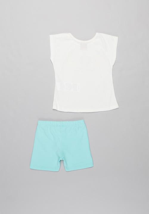 Bee Loop - Girls tee & 3/4 pants - multi
