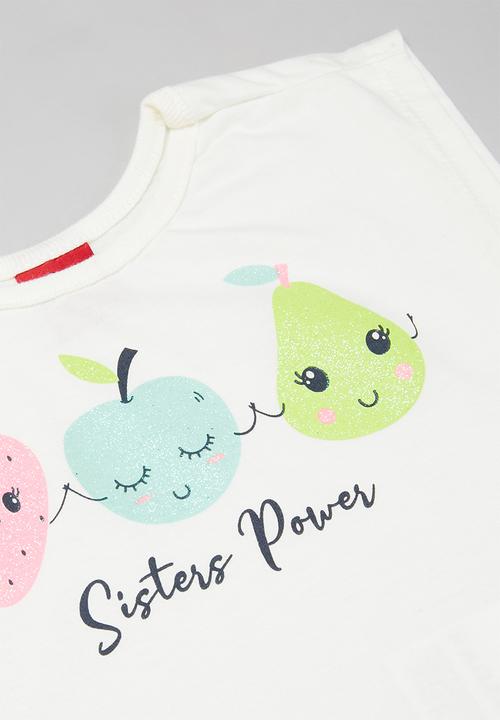 Bee Loop - Girls tee & 3/4 pants - multi