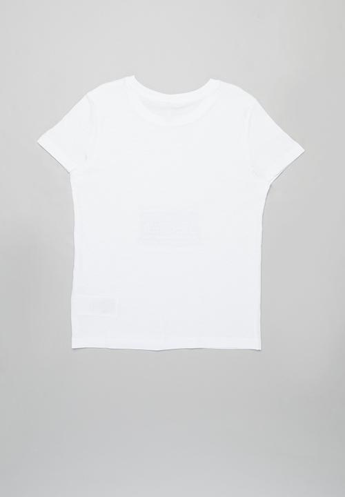 KIDS ONLY - Collie life boxy tee - white