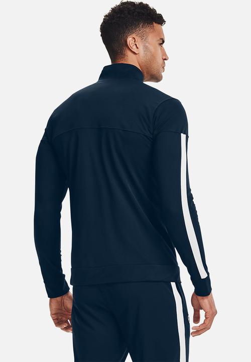 Under Armour - Sportstyle pique track jacket - navy