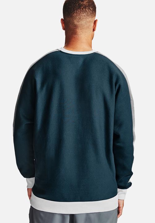 Under Armour - Ua rival fleece amp crew - teal