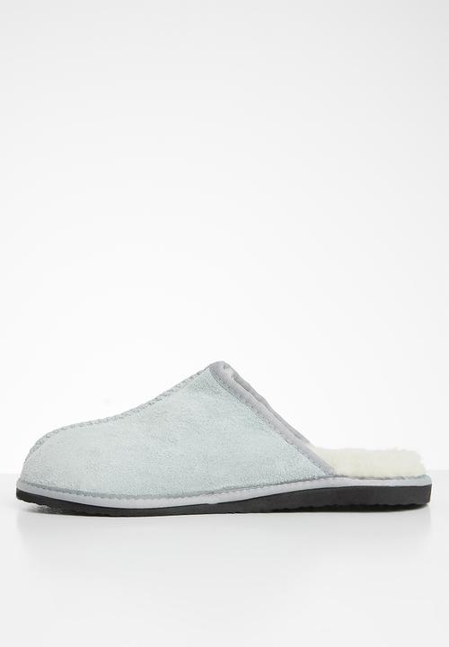 Karu - Mule suede wool inner slipper - grey