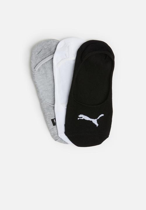 PUMA - 3 Pack invisible socks - multi