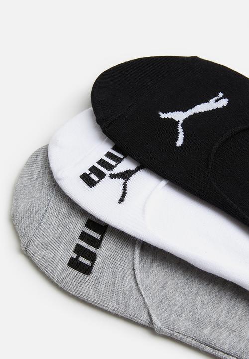 PUMA - 3 Pack invisible socks - multi