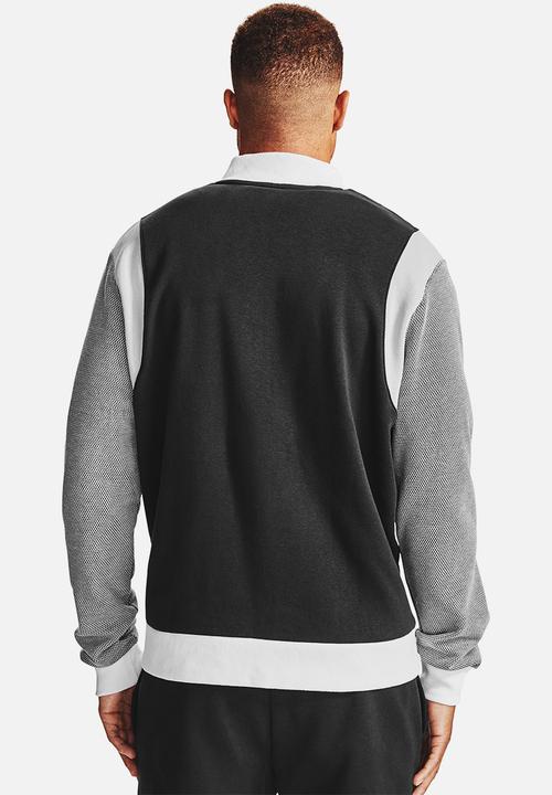Under Armour - Ua rival fleece amp varsity bomber - black