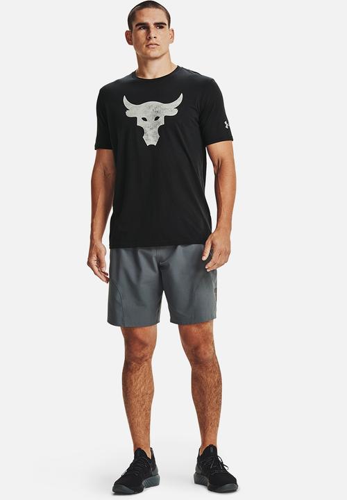 Under Armour - Ua project rock brahma bull short sleeve - black