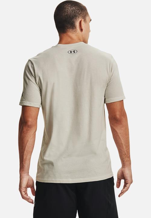 Under Armour - Ua project rock hardest worker short sleeve T-shirt - white