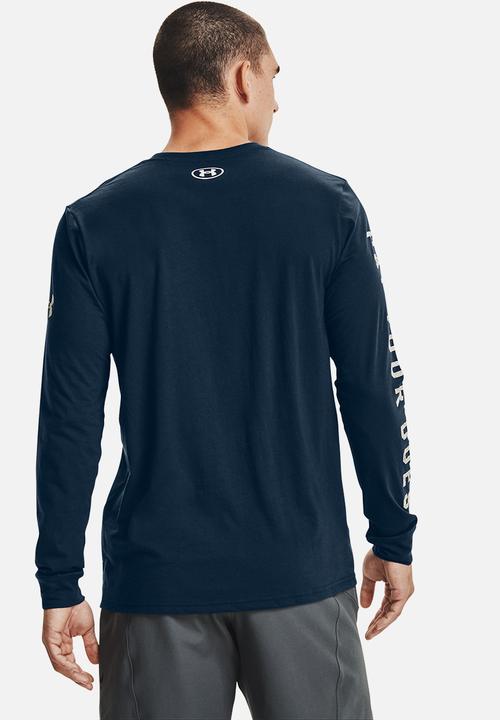 Under Armour - Ua project rock rents due lifestyle tee - navy