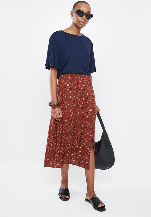 edit - Batwing loose fit tee - navy