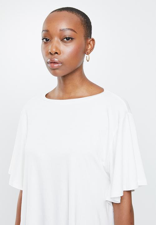 edit - Batwing loose fit tee - milk