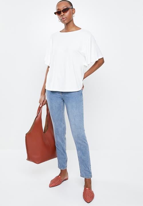 edit - Batwing loose fit tee - milk