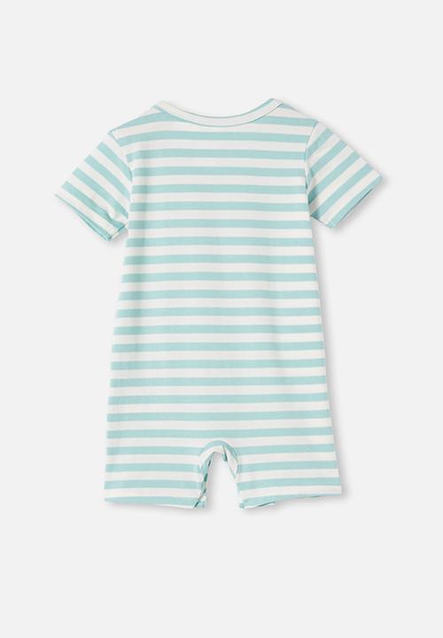 Cotton On - The short sleeve romper - multi