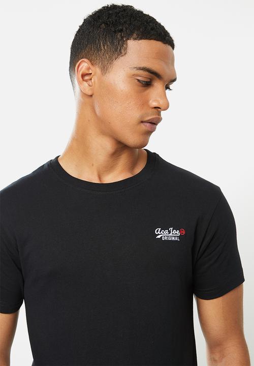 Aca Joe - Aca joe crew neck T-shirt - black