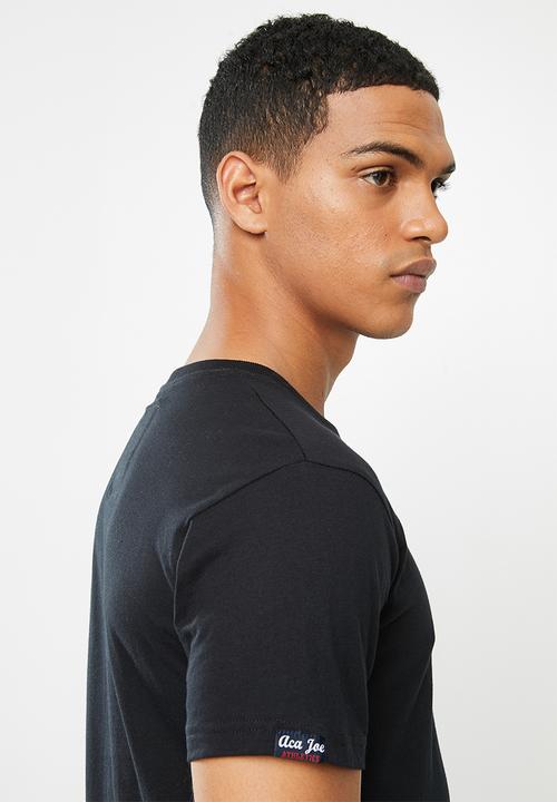 Aca Joe - Aca joe crew neck T-shirt - black
