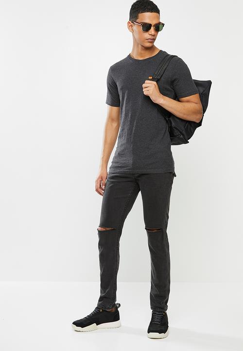 Aca Joe - Aca joe pocket T-shirt - charcoal
