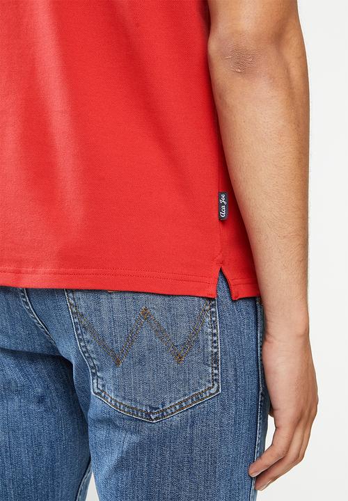 Aca Joe - Aca joe small logo golfer - red