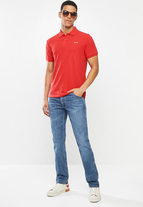 Aca Joe - Aca joe small logo golfer - red