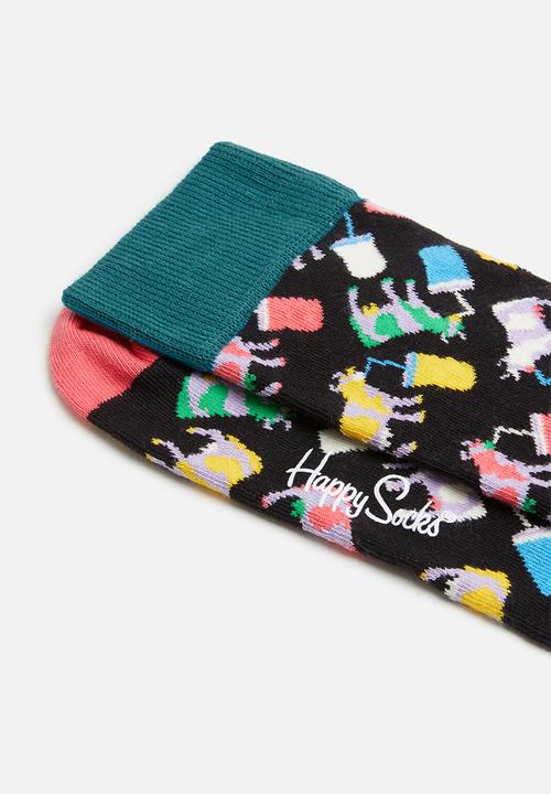 Happy Socks - Milkshake cow sock - multi