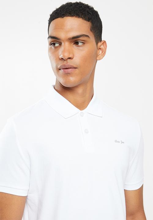 Aca Joe - Aca joe small logo golfer - white