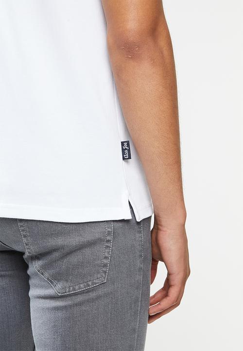 Aca Joe - Aca joe small logo golfer - white