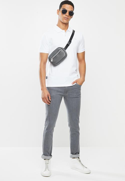 Aca Joe - Aca joe small logo golfer - white