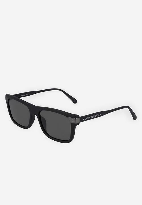 CALVIN KLEIN JEANS - DNU - Calvin klein jeans rectangle sunglasses - matte black
