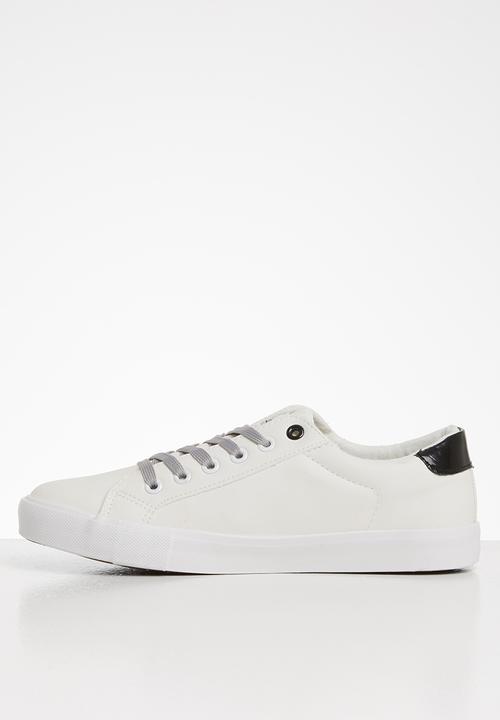 Miss Black - Golden sneaker - white & black 