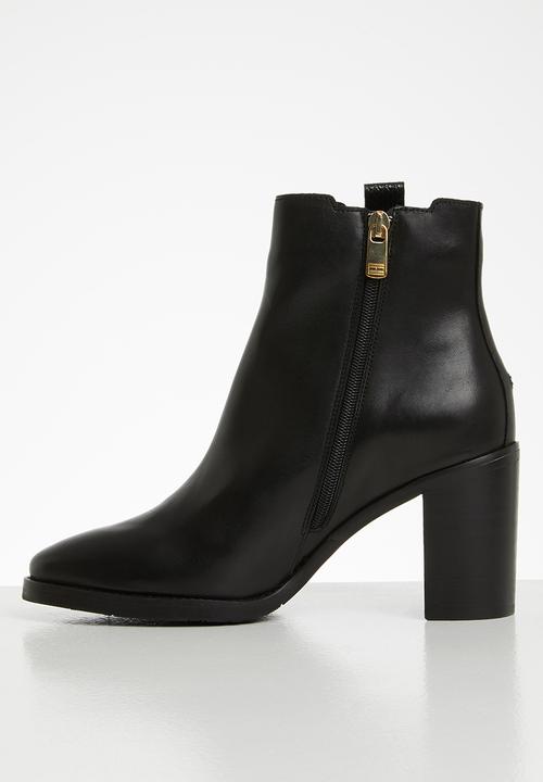 Tommy Hilfiger - T.H interlock high heel boot - black