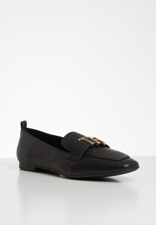 Tommy Hilfiger - Polished tommy loafer - black