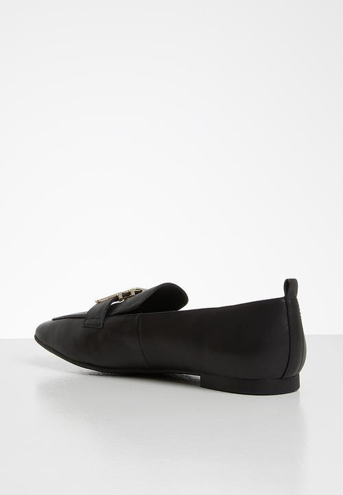 Tommy Hilfiger - Polished tommy loafer - black