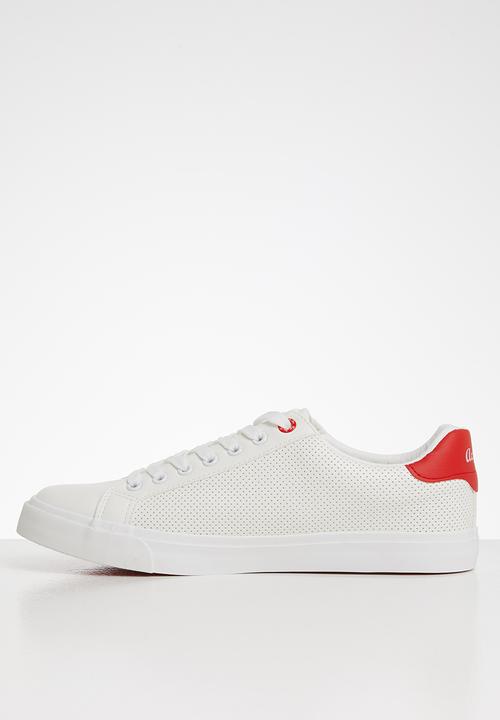 Aca Joe - Casual sneaker - white & red