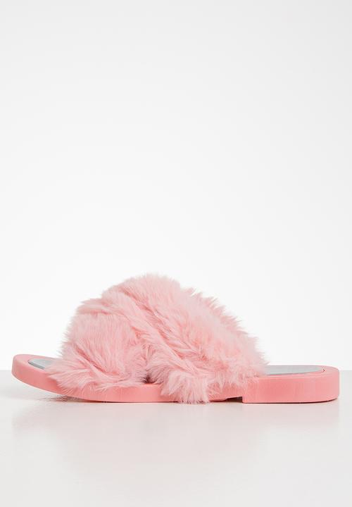 Seduction - Fluffy slipper - pink 