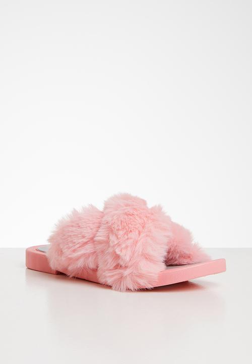 Seduction - Fluffy slipper - pink 