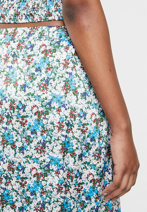 Glamorous - Co-ord ditsy skirt - multi